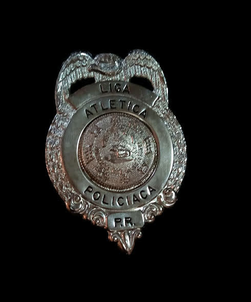Mexican police badge/メキシコ　ポリスバッジ/銀色/Silver 