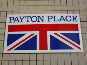 PAYTON PLACE ステッカー (118×63mm) ペイトンプレイス