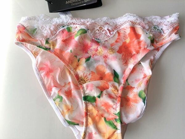 S☆Andres Sarda　アンドレサルダ海外高級ランジェリー花柄