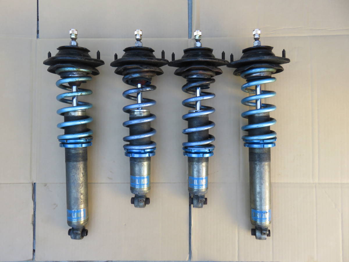 ブルー×レッド OHLINS 車高調 ダンパーのみ NA・NBロードスター用 ブルー×レッド OHLINS 車高調 ダンパーのみ NA・NBロードスター用