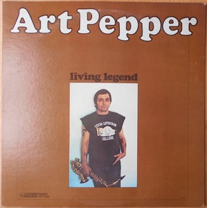 ■中古品■Art Pepper アート・ペッパー/living legend(USED LP)