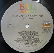 ■中古品■Neville Brothers ネヴィル・ブラザーズ/uptown(USED LP)_画像3