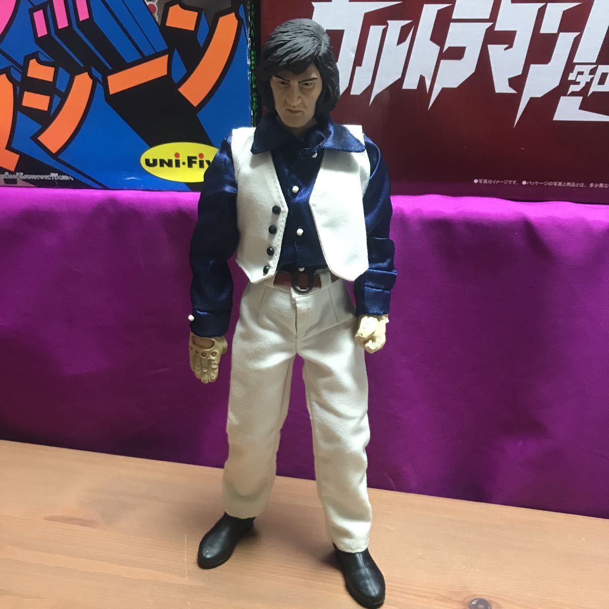 おすすめネット セール 松田優作!フィギュア!蘇る金狼!未開封 - www