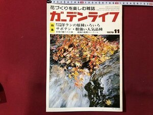 ｍ▼▼　ガーデンライフ 1979年11月号　特集：耐冷性の洋蘭　洋ランの原種いろいろ サボテン・根強い人気品種　花づくりを楽しむ雑誌　/I69