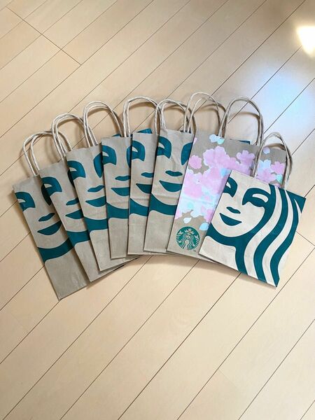 スターバックス　ショップ袋　8点セット