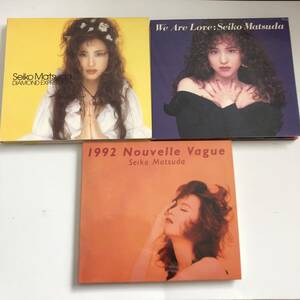 3枚セット/デジパック仕様□松田聖子 /We Are Love /1922 Nouvelle Vague/DIAMOND EXPRESSION□