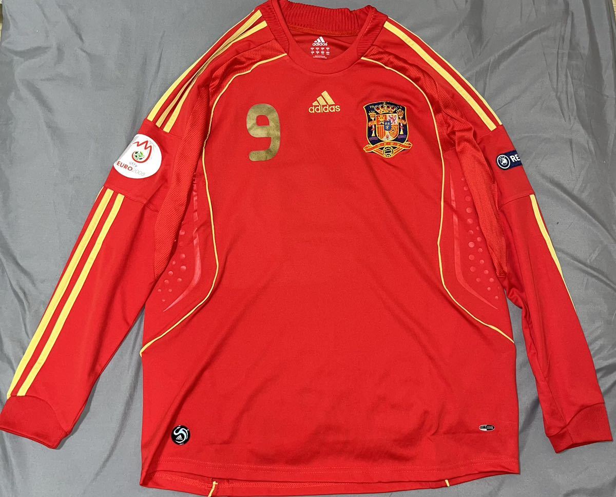 75%OFF!】EURO2004 スペイン代表(H) 半袖 フェルナンド・トーレス #9