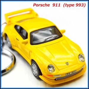 ポルシェ 911 カレラ 993 ミニカー ストラップ キーホルダー マフラー ホイール BBS スポイラー エアロ シート 車高調 ハンドル シート
