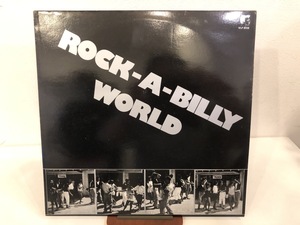【中古品】VA / ROCK-A-BILLY WORLD WLP-8908 LP JOHNNY MAC BILL THOMAS LINK DAVIS BILL GARLAND BRYAN WALKER #100200