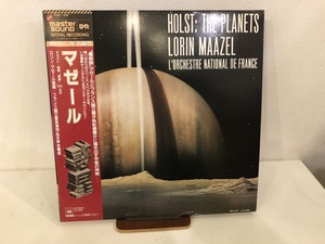 【中古品】ロリン・マゼール 指揮 (LORIN MAAZEL)/惑星(ホルスト)　32AC-1366 LP マスターサウンド　帯付　#100258