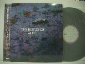 ■ ダブルジャケット帯付LP 　THE ALFEE / THE BEST SONGS 国内盤 株式会社キャニオン・レコード C28A0458 ◇r50106