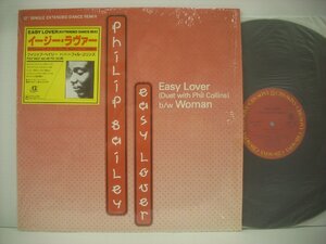 ■ 12インチ 　フィリップ・ベイリー デュエット フィル・コリンズ / イージー・ラヴァ— PHILIP BAILEY EASY LOVER WOMAN 1985年 ◇r50119