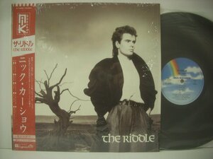 ■ 帯付 LP 　ニック・カーショウ / ザ・リドル セカンド・アルバム NIK KERSHAW THE RIDDLE 1984年 ◇r50119