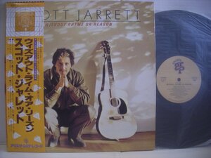 ● 帯付 LP スコット・ジャレット / ウィズアウトライムオアリーズン SCOTT JARRETT WITHOUT RHYME OR REASON 1980年 ◇r50130