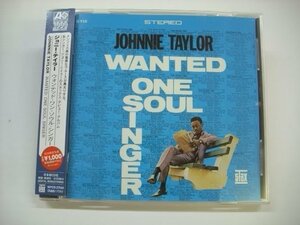 [帯付CD] JOHNNIE TAYLOR ジョニー・テイラー / WANTED SOUL SINGER ウォンテッド・ソウル・シンガー 国内 ワーナー WPCR-27544 ◇r50109