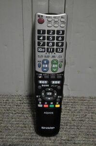 ■SHARP/シャープ■リモコン/テレビ用(純正)■GA696WJSA■USED品■