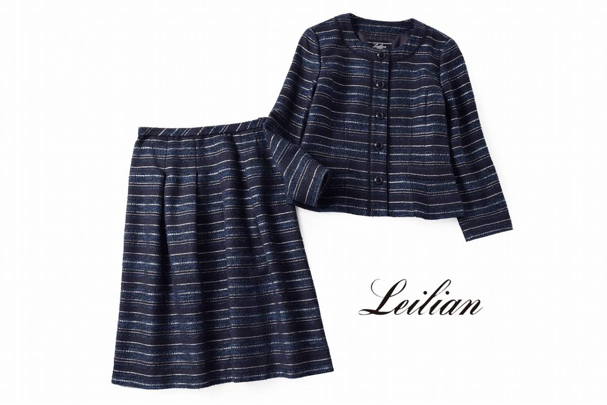 極 Leilian レリアン 大きいサイズ 13+ XL 気品漂う素敵なスカート