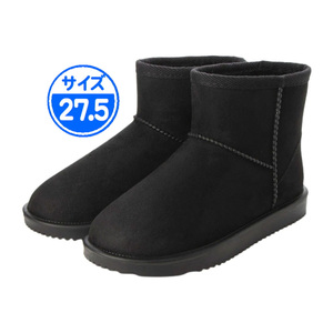 [ new goods unused ] mouton boots short black 27.5cm 22076