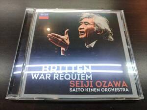 CD / BRITTEN : WAR REQUIEM / SEIJI OZAWA / 『D12』 / 中古