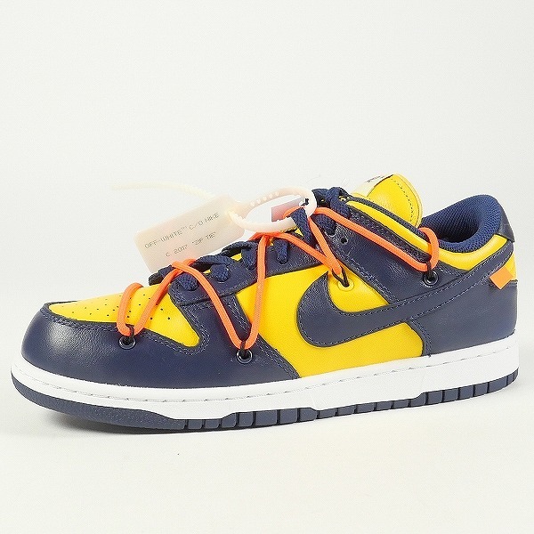 NIKE DUNK LOW LTHR/OW off-white ナイキダンクロー オフホワイト ...
