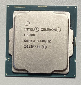 [ beautiful goods ] used CPU Celeron G5900 LGA1200 accessory less 
