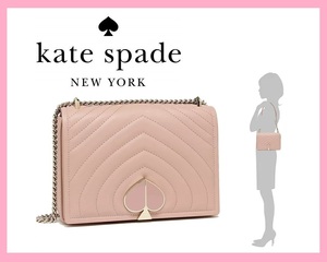  stock adjustment special price!! new goods Kate Spade KATE SPADE AMELIA MD Spade Mark Logo chain shoulder bag Amelia XRUA179