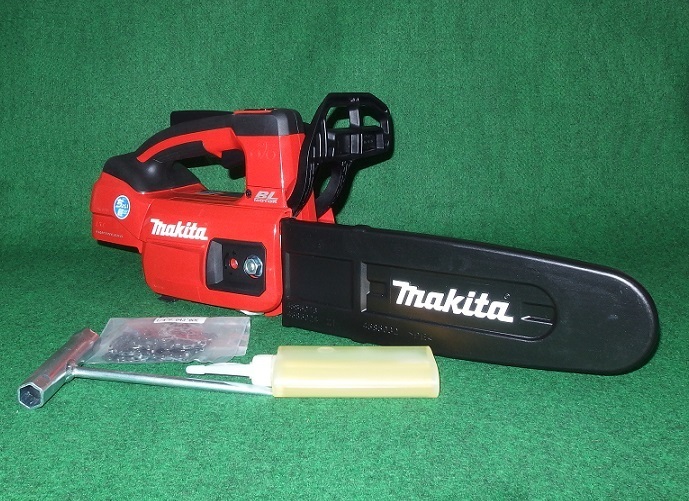 Z3)マキタ MUC254HDZR 充電式チェンソー(赤) 250mm 18V 割引モール