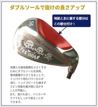 ◆送料無料オークション♪52激スピン♪ブルーティーゴルフ 【カーボンシャフト：52度】激スピンウェッジ 幅広・激深・鋭角溝 BLUE TEE GOLF_画像8