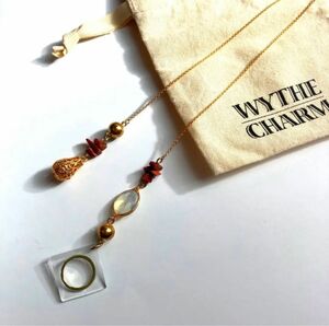 WYTHE CHARM ワイスチャーム 茶金石 ネックレス