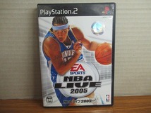 KMG2081★PS2ソフト NBAライブ2005 NBA LIVE2005 ケース説明書付き 起動確認済み 研磨・クリーニング済み プレイステーション2_画像1