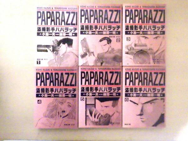 ☆盗撮影手 パパラッチ (全6巻)　《柳澤一明作品》