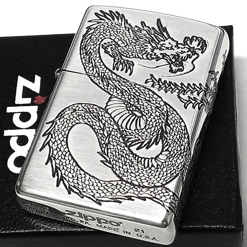 Zippo 龍 シルバーの値段と価格推移は？｜12件の売買データからZippo