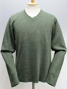 URBAN RESEARCH (アーバンリサーチ) V-NECK KNIT / Vネックニット WH66-11M006 美品 グリーン size 40