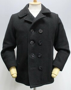 schott (ショット) U.S 740N PEA JACKET / ピーコート USA製 ブラック size 16 / Pコート