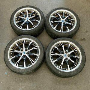 タイヤ付き社外ホイール4本セット　WORK SCHWERT SC4(ワーク シュヴァート)　18×7.5JJ　+45　114.3　5穴　225/45R18