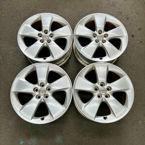 純正ホイール4本セット　プリウス　ZVW30　17×7J　+50　100　5穴