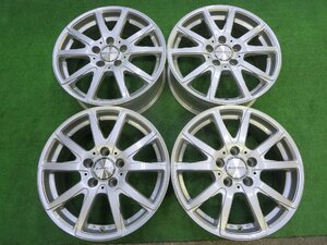 ビックウェイ　ユーロバーンＳＴＸ　6.5J-16 5H112 +38　Ｃクラス用中古ホイール！　純正ボルト対応、専用ハブ設計！