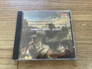 13 CD cd HAYDN String Quartet in C,Op.54 No.2 String Quartet in D, 00.64 No.5 The Lark GABRIELT STRING QUARTET