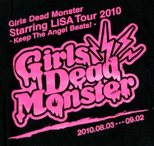 Girls Dead Monster ライブTシャツ Lサイズ ガルデモ Angel Beats! 美少女 key作品 ビジュアルアーツ グッズ