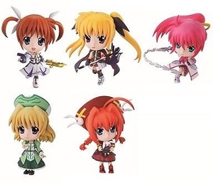  новый товар внутри пакет нераспечатанный самый жребий Magical Girl Lyrical Nanoha The MOVIE 2nd A's первый .G.... Cara 5 вида комплект 