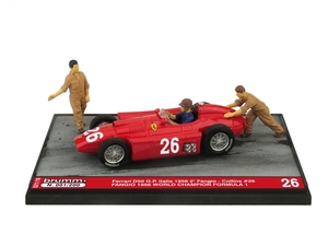 ブルム 1/43 フェラーリ D50 イタリアGP 1956 4位 ファンジオ フィギア付き BRUMM FERRARI D50 GP. ITALIA FANGIO