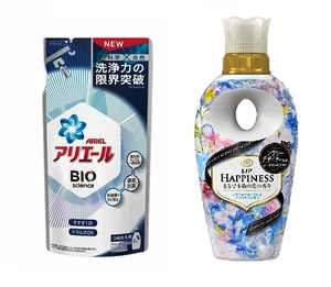 P＆G アリエール バイオサイエンスジェル BIO science レノア ハピネス パステルフローラル＆ブロッサムの香り