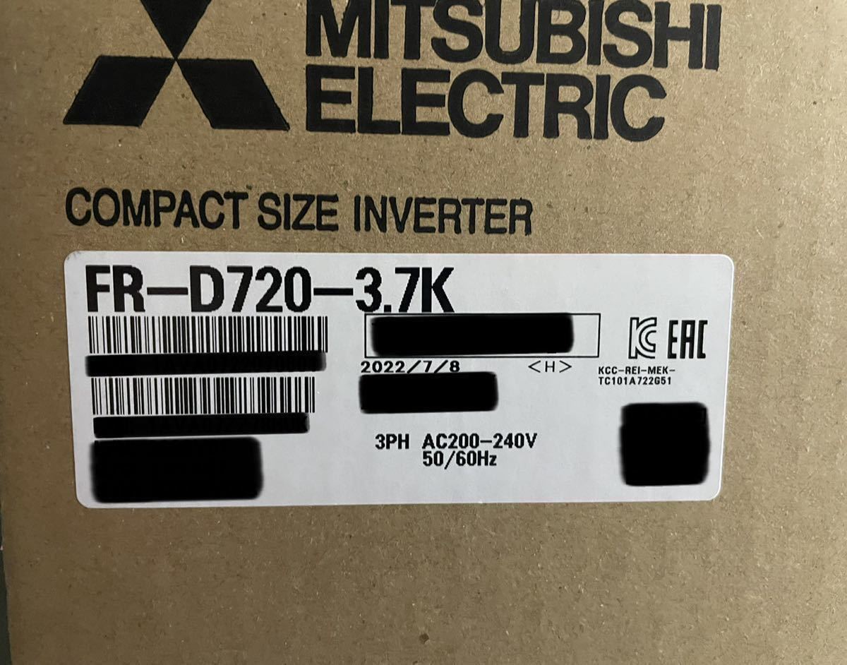 ヤフオク! -fr-d720-3.7kの中古品・新品・未使用品一覧