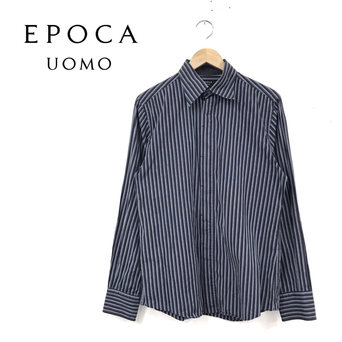 超美品♪EPOCA エポカ シースルー シャツ ホワイト 長袖 stage