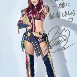 KAIRI メッセージ入IWGP世界チャンピオン 直筆サイン入ポートレート WWE スターダム STARDOMの画像1