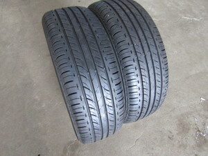 ☆　165/55R14！中古夏タイヤ2本のみ！ブリヂストン！スニーカー2！良品！　☆