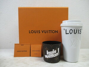 ◆LOUIS VUITTON ルイ ヴィトン モノグラム カップ タンブラー 箱付/未使用品