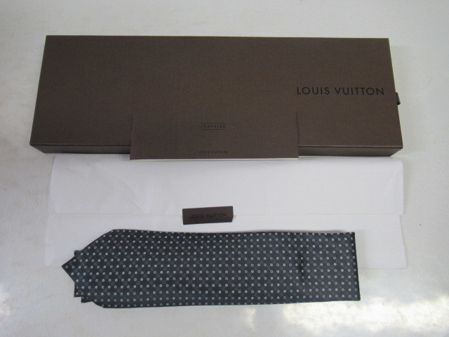 ∞売り切り 大特価 美品 LOUIS VUITTON ルイヴィトン ネクタイ ドット柄 フラワー柄 ネイビー シルク100% メンズ 紳士 ビジネス∞ ∞売り切り 大特価 美品 LOUIS VUITTON ルイヴィトン ネクタイ ドット柄 フラワー柄 ネイビー シルク100% メンズ 紳士 ビジネス∞ - 16