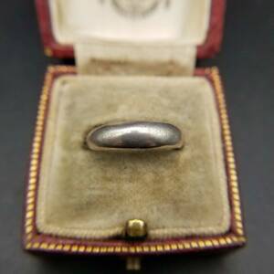  simple 925 silver Vintage ring silver engraving Vintage accessory M1