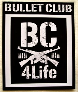 新日本プロレス BULLET CLUB ステッカー シール A◆バレットクラブ プリンスデヴィット フィンベイラー AJスタイルズ EVIL NOCOUSRS